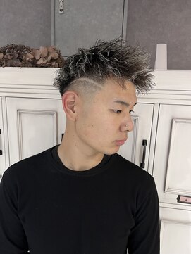 ヘアーラボ アッシュ(Hair Labo ASH) ツイストスパイラル×ホワイトメッシュ