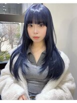 ラ キング(LA KING)&nbsp;フェミニンロング20代30代タッセルボブ前髪レイヤーボブ