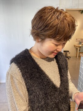 アンフェイス(ann FACE) パーマ風ショート