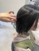 サンクチュアリー ウィズ コネクト(Sanctuary with connect) ちらっとインナーカラー×カーキー