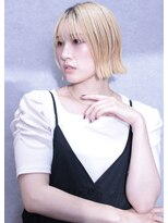 リメル 奥沢自由が丘店(Remel) 小顔愛され外ハネショートボブ大人ガーリーシースルーバング
