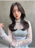 【kate 大宮】ダークブラウン×韓国風くびれ巻き