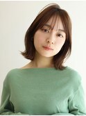 20代30代40代ミニボブショコラアッシュ透明感小顔ブリーチなし