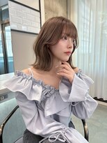 リリー(Lilley)&nbsp;【稲永麻衣】顔まわりカット+レイヤーカット+韓国ヘア