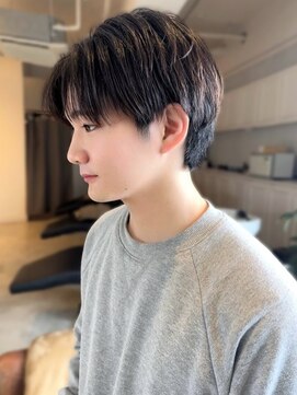 セプト 博多(SEPT.) メンズショート ツーブロック マッシュショート センターパート