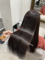 ロフティー 清澄白河(LOFTY)&nbsp;似合わせカット/前髪長め/ブラウンカラー/髪質改善/清澄白河