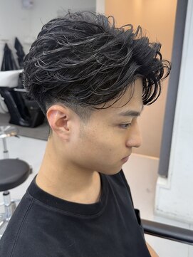 ランズサンズ 表参道(runsuns) メンズカットパーマ/メンズパーマ/学割U24/センターパート