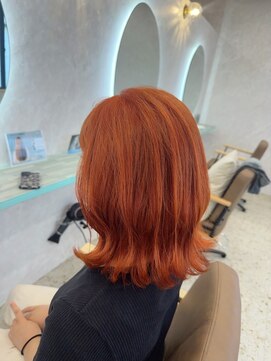 イルバイアトモス(ilu by Atmos) アプリコットオレンジカラー