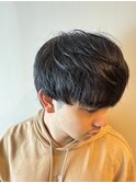 刈り上げないマッシュ