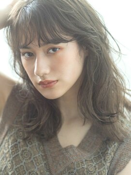 エミュ 表参道 青山(emu) 【emu 井上信洋】ルーズパーマでおしゃれセミロング【エミュ】