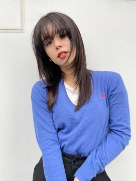 リヤン(Le lien) デザインカラー/暗めカラー/グランマッシュ/髪質改善/溝の口