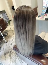 ホワイト(WHITE) バレイヤージュ