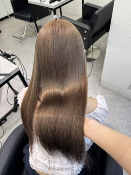 ペレ 渋谷(PELE) ミディアムヘア/暗めカラー/グランマッシュ/渋谷