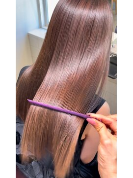髪質改善ストレート