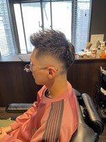 キングスマントーキョー 多摩センター2nd(KINGSMAN TOKYO)&nbsp;スキンフェード　フェザーアップ