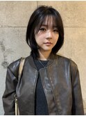 ミディアムレイヤーカット/海外風レイヤー/バタフライレイヤー