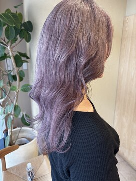 ランリ 名古屋名駅(ranri) モーブカラー/ラベンダーカラー/ブリーチ