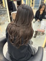 ラピス 渋谷本店(Lapis) 髪の毛の動きを出したい方必見ダークブラウンレイヤーカット