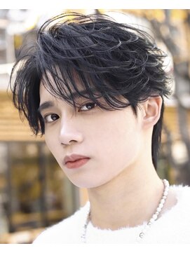 アストラ(ASTRA) MEN’S HAIR/波巻きツイストスパイラル/リバースセンターパート