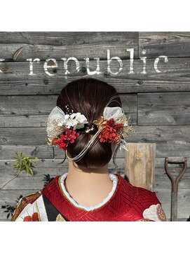 アレックスリパブリック(alex republic) シニヨンヘア