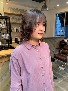 チックタック モーガン エアライン(TICK-TOCK MORGAN airline) レイヤーパーマスタイル