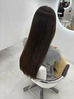 アイニ 天王寺アポロ店(aini) 暗染め切りっぱなしストレート