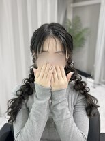 ヘアーメイクサロンアール(hair make salon R)&nbsp;編みおろしツイン