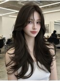髪質改善/韓国ヘア/グレージュ/レイヤー/ワンホン/天神大名