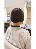ヘア&エステ ヒロイン 西武池袋店&nbsp;大人上品丸みシルエットショートボブ。
