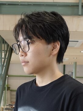 ディッセンバー 伊勢崎(December) メンズ/センターパート/似合わせカット／ニュアンスパーマ