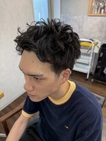 ヘアースペースブルーム プリュス 石橋店(HAIR SPACE BLOOM plus) 石橋阪大前/スパイキーショート/メンズパーマが得意な美容室