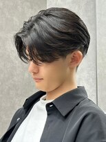 エルマーク 本山(L-MARK)&nbsp;センターパート/ニュアンスパーマ/フェザーパーマ/men's