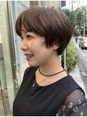 ゆとりショート、癖を活かして