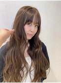 透明感たっぷりオリーブカラー