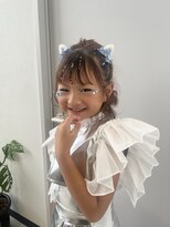ルシエル(Luxiel)&nbsp;62. 結婚式ヘアアレンジ/大人上品セットアップ/グレージュ