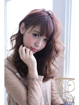 ヘアーメイク ブランニュー 東生駒店(hair make Brand new) 【Brand new】マロンベージュ+フレンチガーリー+こなれヘア