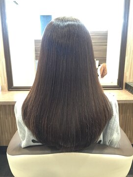 ディアローグ 瑞江店 ツヤ、やわらかさ、自然なまとまりが嬉しい縮毛矯正  No,33 瑞江