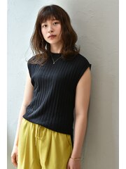 cie hair.オシャレ,波巻き,透明感,ラフ,カジュアル,スタイル