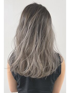 ラフィスヘアーグロー 中百舌鳥店(La fith hair glow) 【La fith】ハイトーンホワイティグレージュ