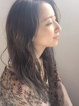 ファースト 仙台店(first) 大人かわいいアッシュグレージュ