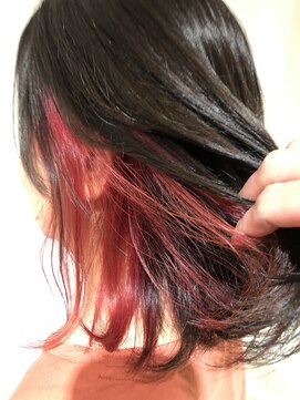 エイトタマプラ たまプラーザ店(EIGHT tamapla) 【EIGHTたまプラ】デザインカラー切りっぱなしボブ