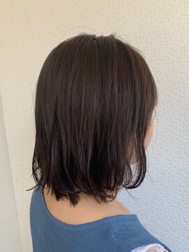 グリー ヘアープロデュース(Gree hair produce) 【Gree小川真由美】アッシュブラウン*伸ばしかけボブ*