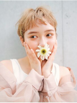 エマエコル(Emma ecole) Emma ecole ヘーゼルベージュ ハイトーン ケアブリーチ