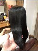 ツヤ髪ロング