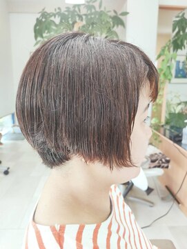 グラムゼロ スッキリショートボブスタイル