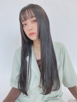 ルービック 京橋(Rubik's)&nbsp;ブルーブラック/ミニウルフシースルー前髪ワンホン韓国