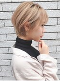 【銀座◇成田】くせ毛カバー大人可愛いショート小顔ヘアボブ