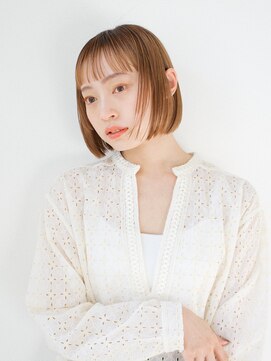 ヘアー アトリエ アオイトリ(hair atelier aoitori) 切りっぱなしボブ