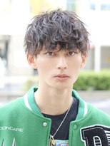 ベーア(Bar)&nbsp;波打ちパーマ波巻きスパイラルパーマメンズ刈り上げマッシュ