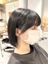 ゼストソエル(ZEST soell)&nbsp;韓国風顔周りボブ×髪質改善カラー・トリートメント